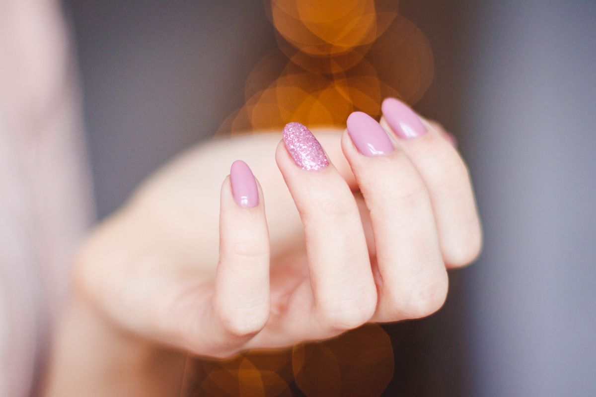 Custom nail art at Chic Nails Lounge